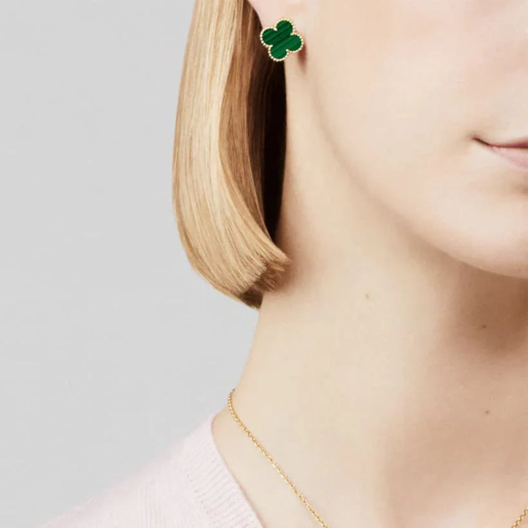 CLOVER | Orecchini Verdi