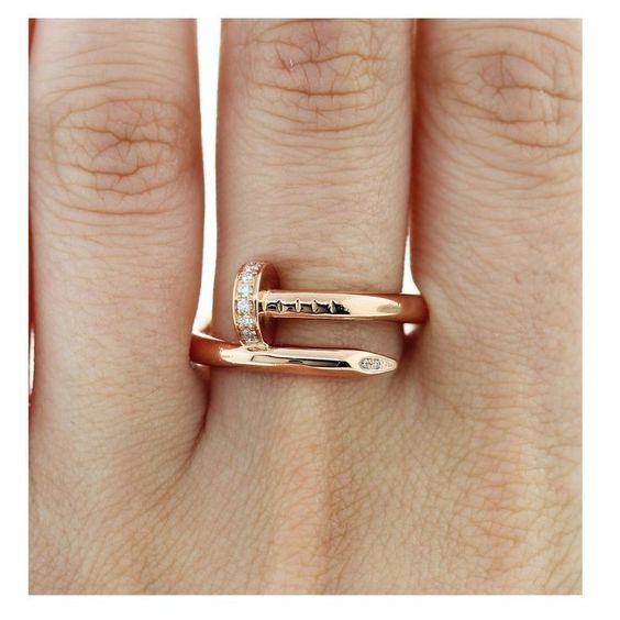 SPIKE | Anello in Oro Rosa Prestige