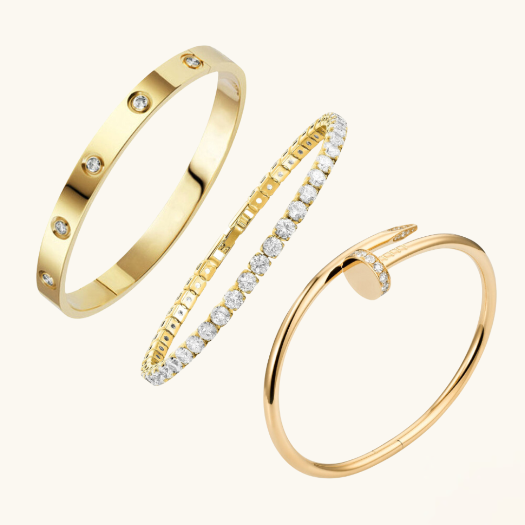 Set di Bracciali in 3 Pezzi "Julia"