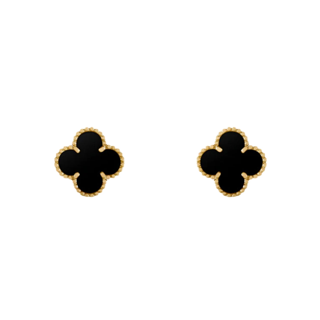 CLOVER | Orecchini Neri