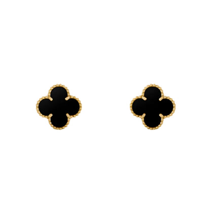 CLOVER | Orecchini Neri