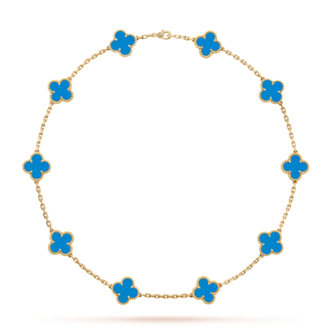CLOVER | Collana Blu 10 Motivi