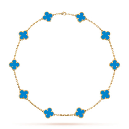 CLOVER | Collana Blu 10 Motivi