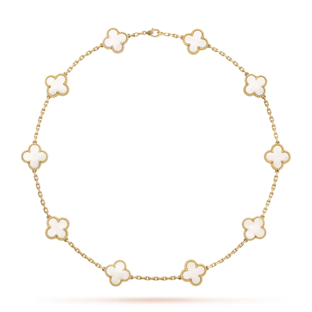 CLOVER | Collana Bianca 10 Motivi