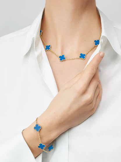 CLOVER | Collana Blu 10 Motivi