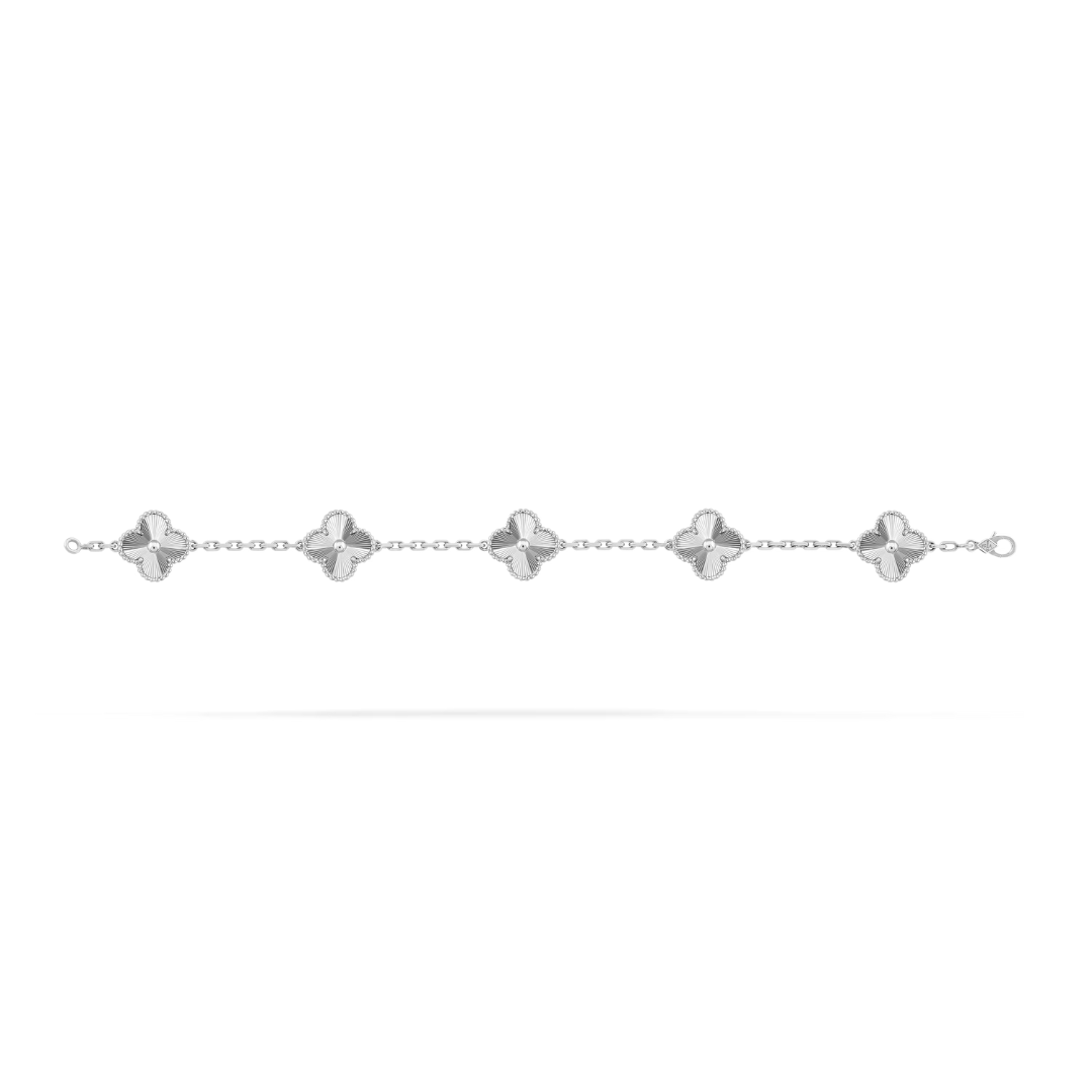 CLOVER | Bracciale in Argento