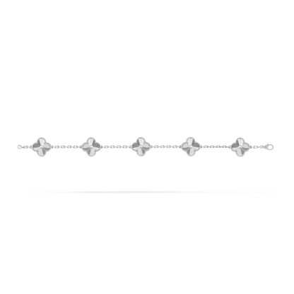CLOVER | Bracciale in Argento