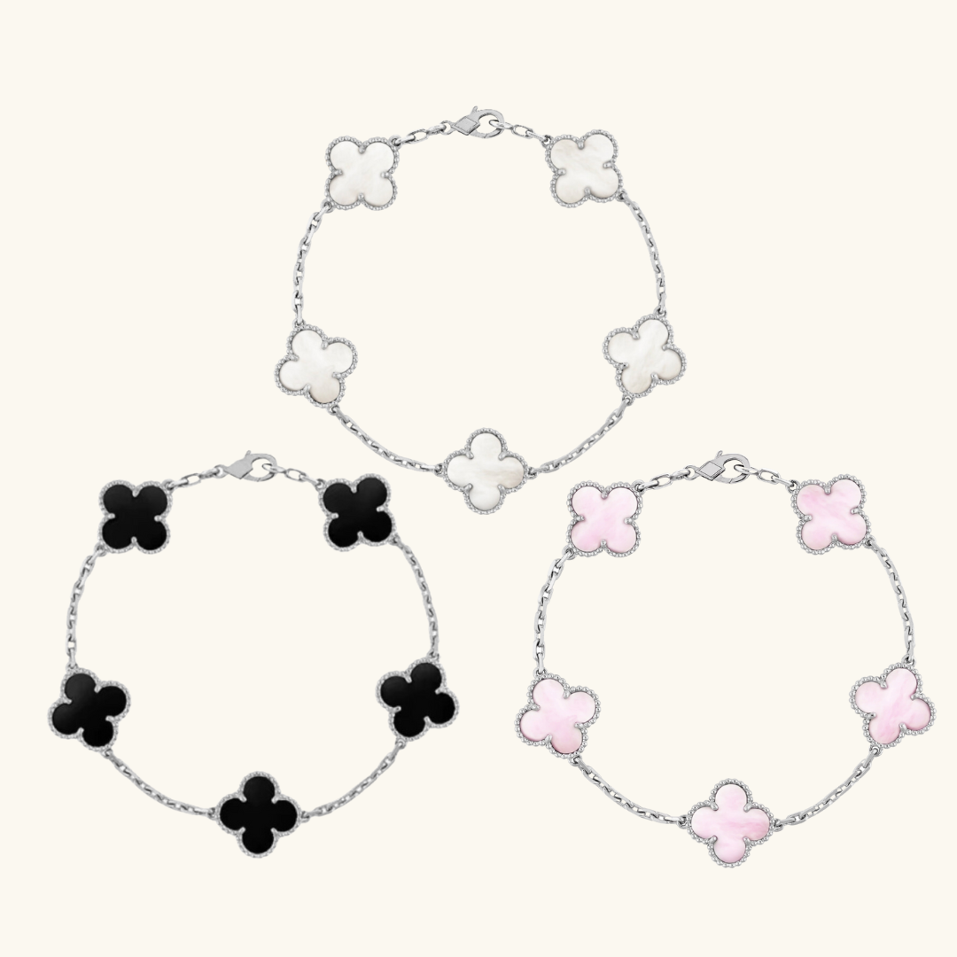 CLOVER | Pacchetto Bestseller in Argento da 3 Pezzi