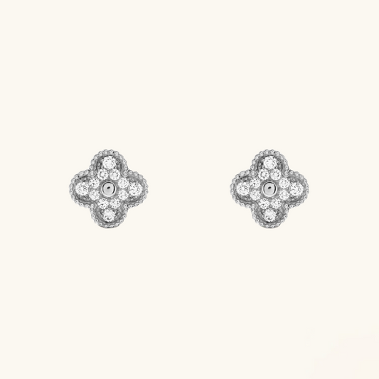 CLOVER | Orecchini in Argento Prestige