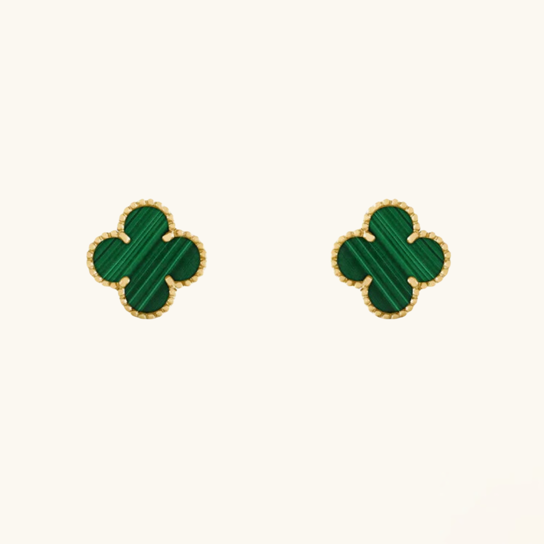 CLOVER | Orecchini Verdi