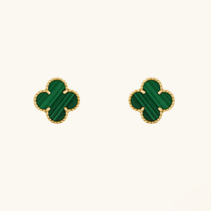 CLOVER | Orecchini Verdi