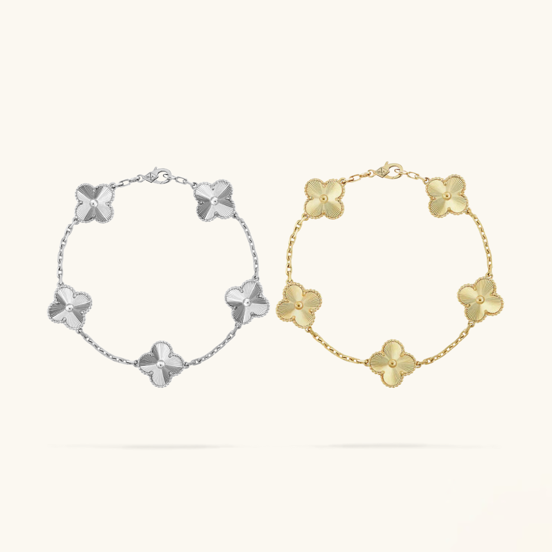 Set di Bracciali a 2 Pezzi - Argento/Oro