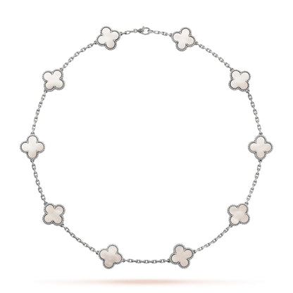 CLOVER | Collana in Argento con 10 Motivi