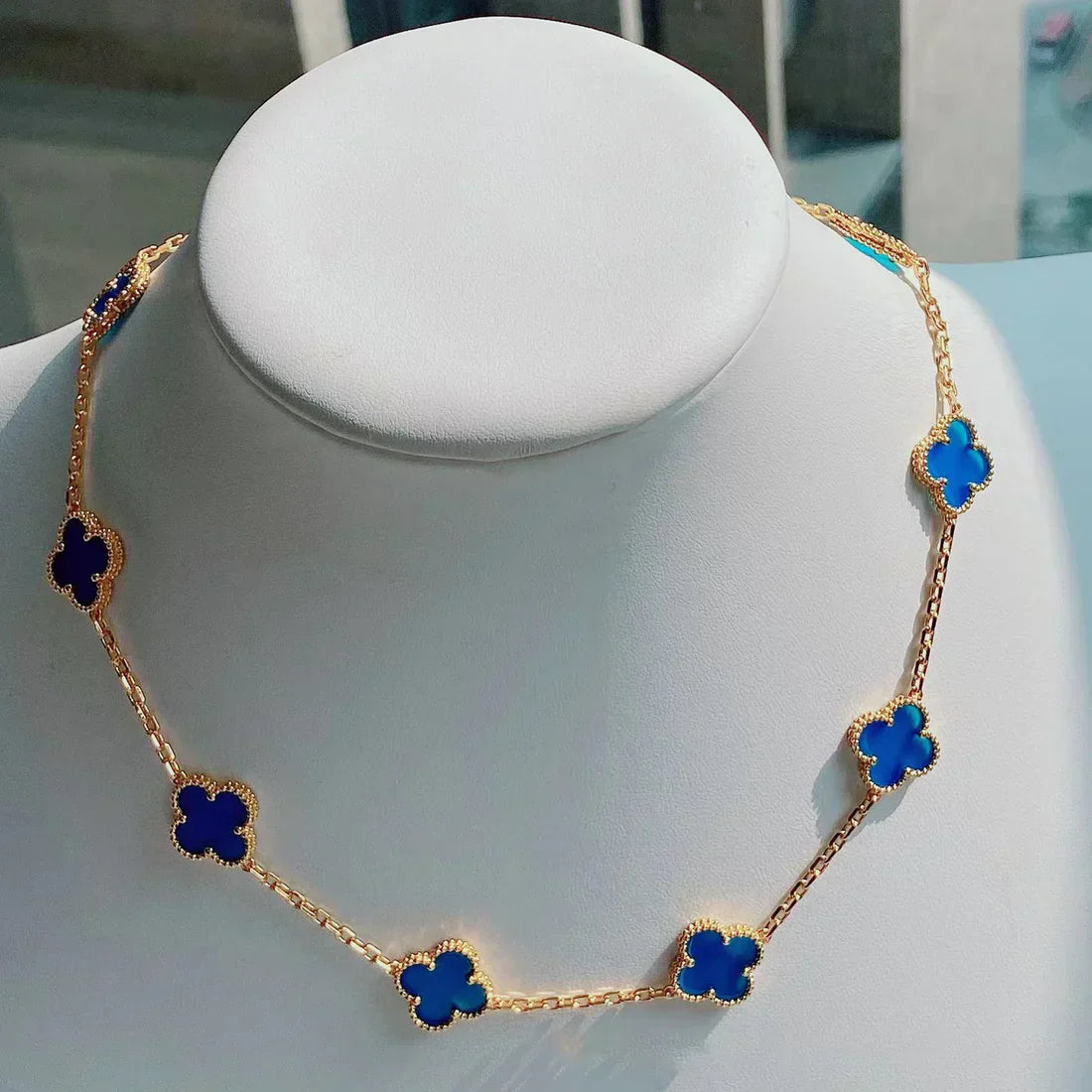 CLOVER | Collana Blu 10 Motivi