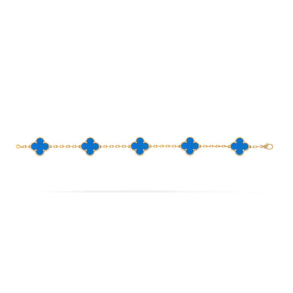 CLOVER | Bracciale Blu