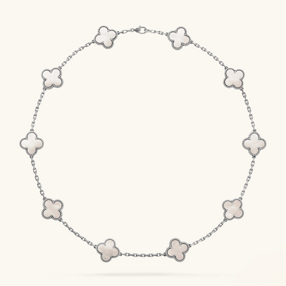CLOVER | Collana in Argento con 10 Motivi