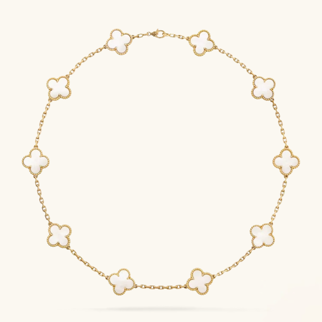 CLOVER | Collana Bianca 10 Motivi