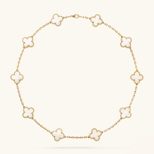 CLOVER | Collana Bianca 10 Motivi
