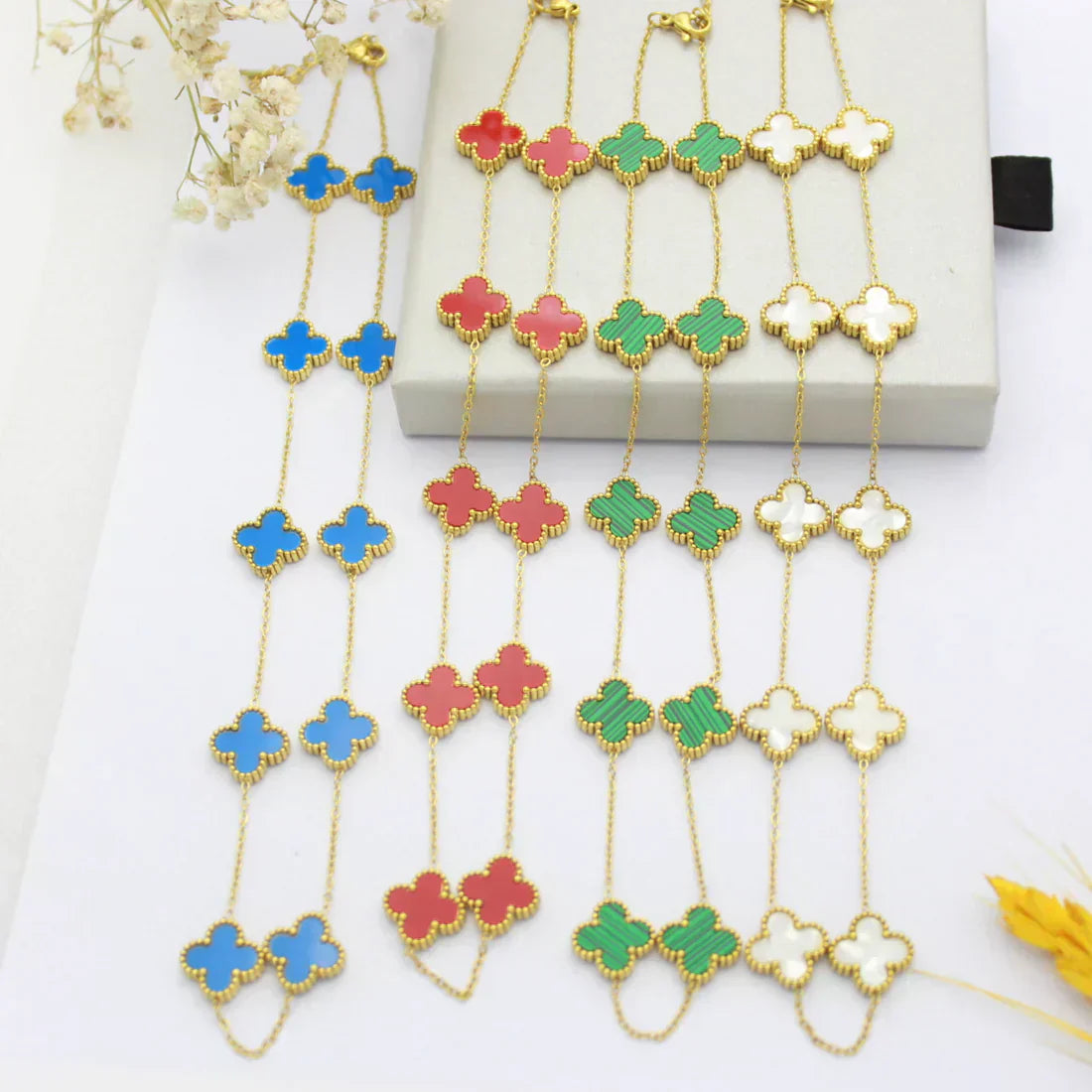 CLOVER | Collana Blu 10 Motivi