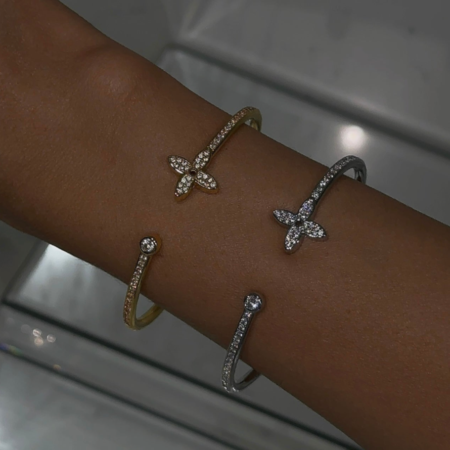 Set di Braccialetti a Stella in 2 Pezzi