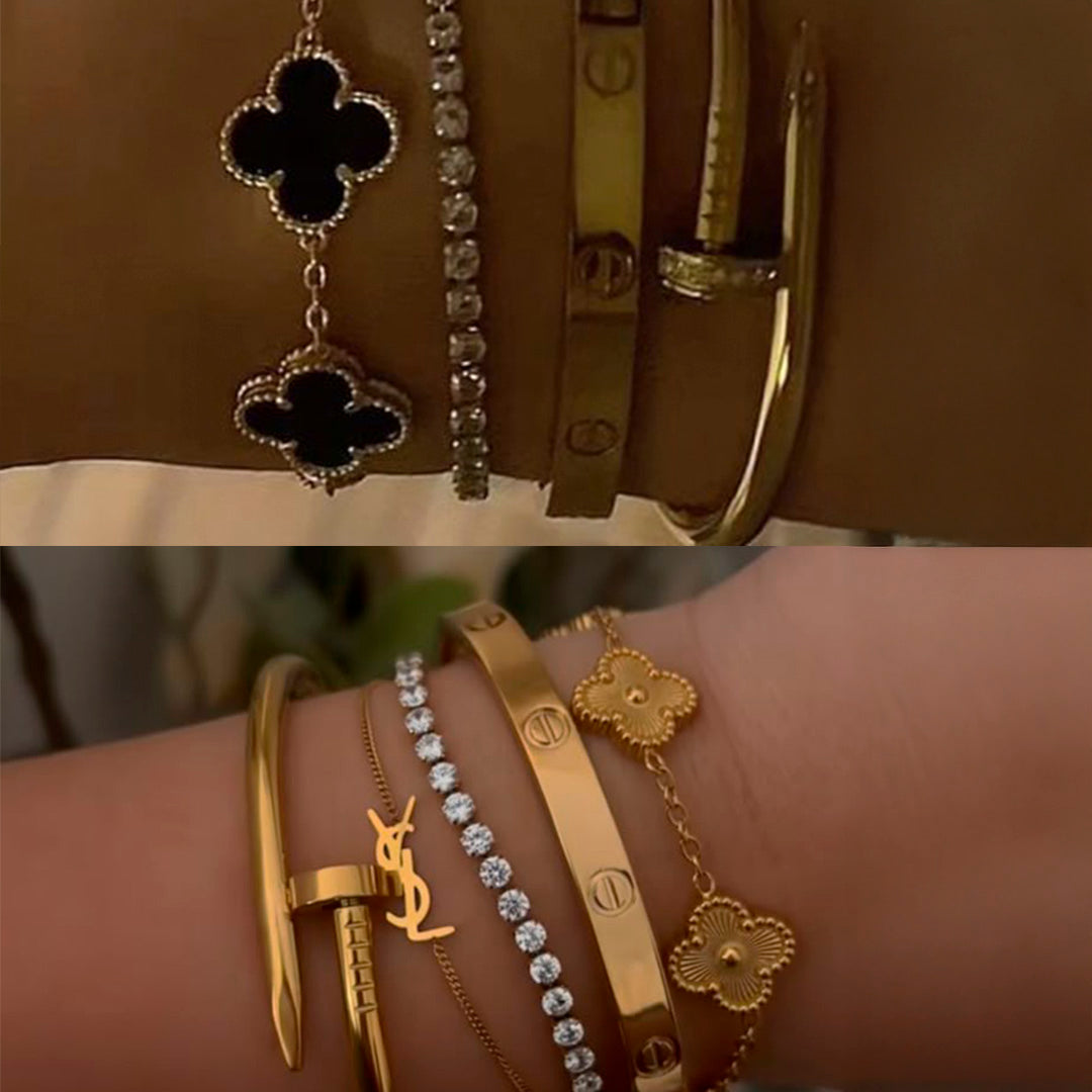 Set di Bracciali a 3 Pezzi Dubai