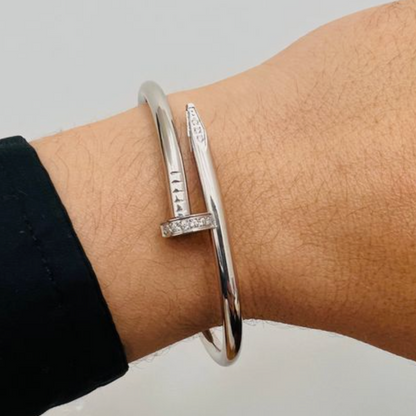 SPIKE | Bracciale in Argento Prestige