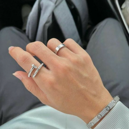 SPIKE | Anello in Argento Prestige