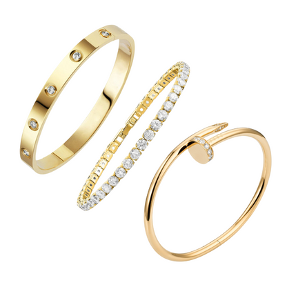 Set di Bracciali in 3 Pezzi "Julia"