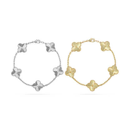 Set di Bracciali a 2 Pezzi - Argento/Oro