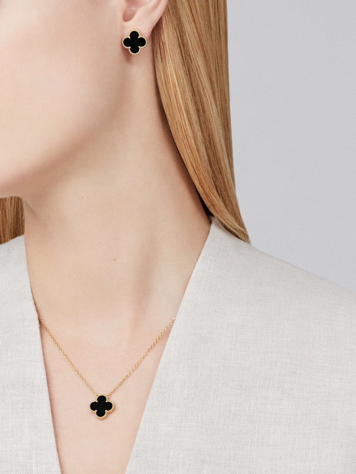 CLOVER | Collana Nera