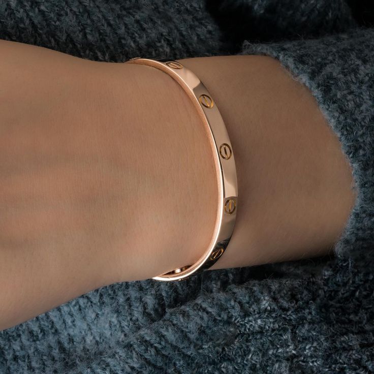 ETERNITY | Bracciale in Oro Rosa Sottile