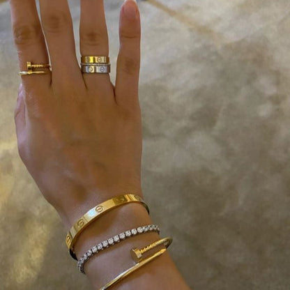 SPIKE | Bracciale in Oro