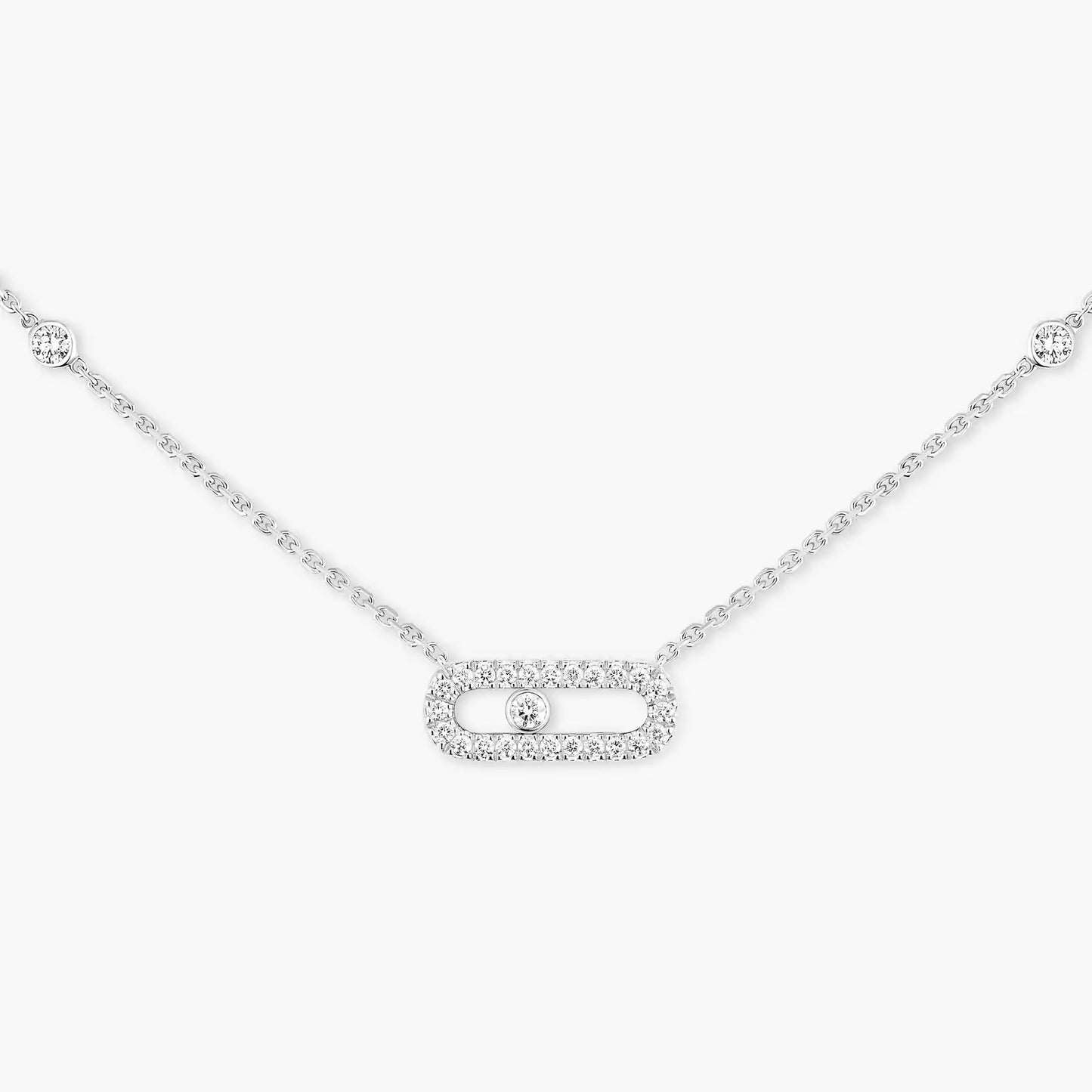 ESCLUSIVO | Collana Mollyanne Diamanté Uno – Argento