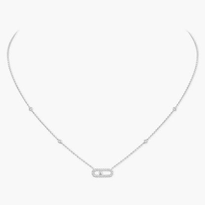 ESCLUSIVO | Collana Mollyanne Diamanté Uno – Argento